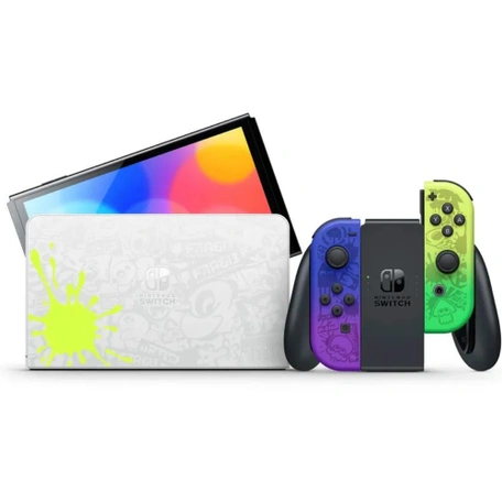 Игровая приставка Nintendo Switch OLED 64 ГБ, Splatoon 3 Edition