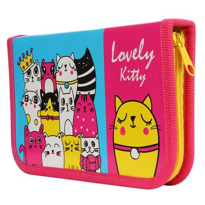 Пенал 1-секц, 190х115 "Кошачье фото" (ПН-7681) (Проф-Пресс)