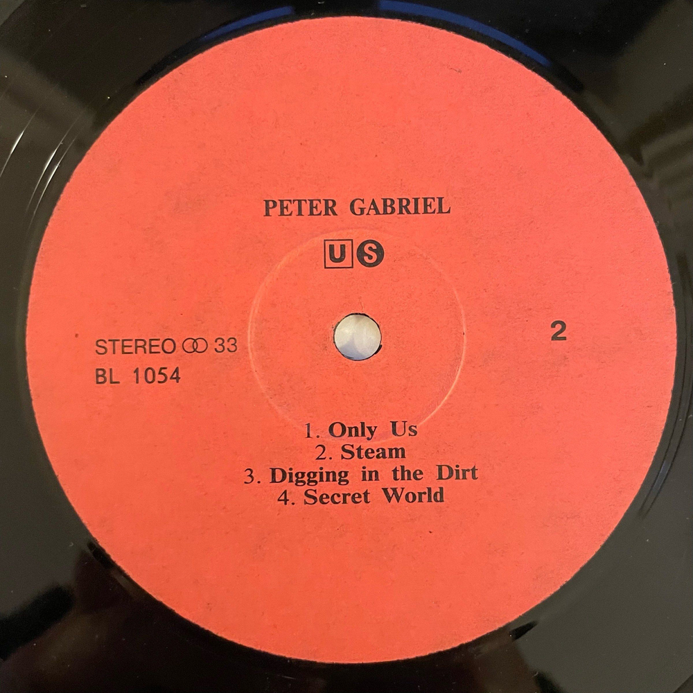 Винтажная виниловая пластинка LP Peter Gabriel Us (Россия 1992)
