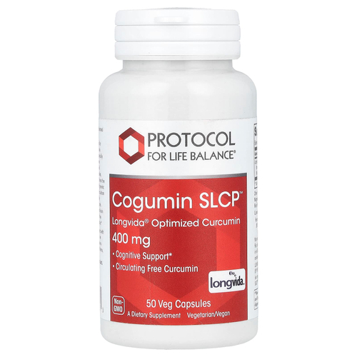 Protocol for Life Balance, Cogumin SLCP™, 400 мг, 50 растительных капсул