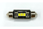 Светодиодная лампа Bunker C5W 3SMD 6000K 12V 39mm Белая Не полярная