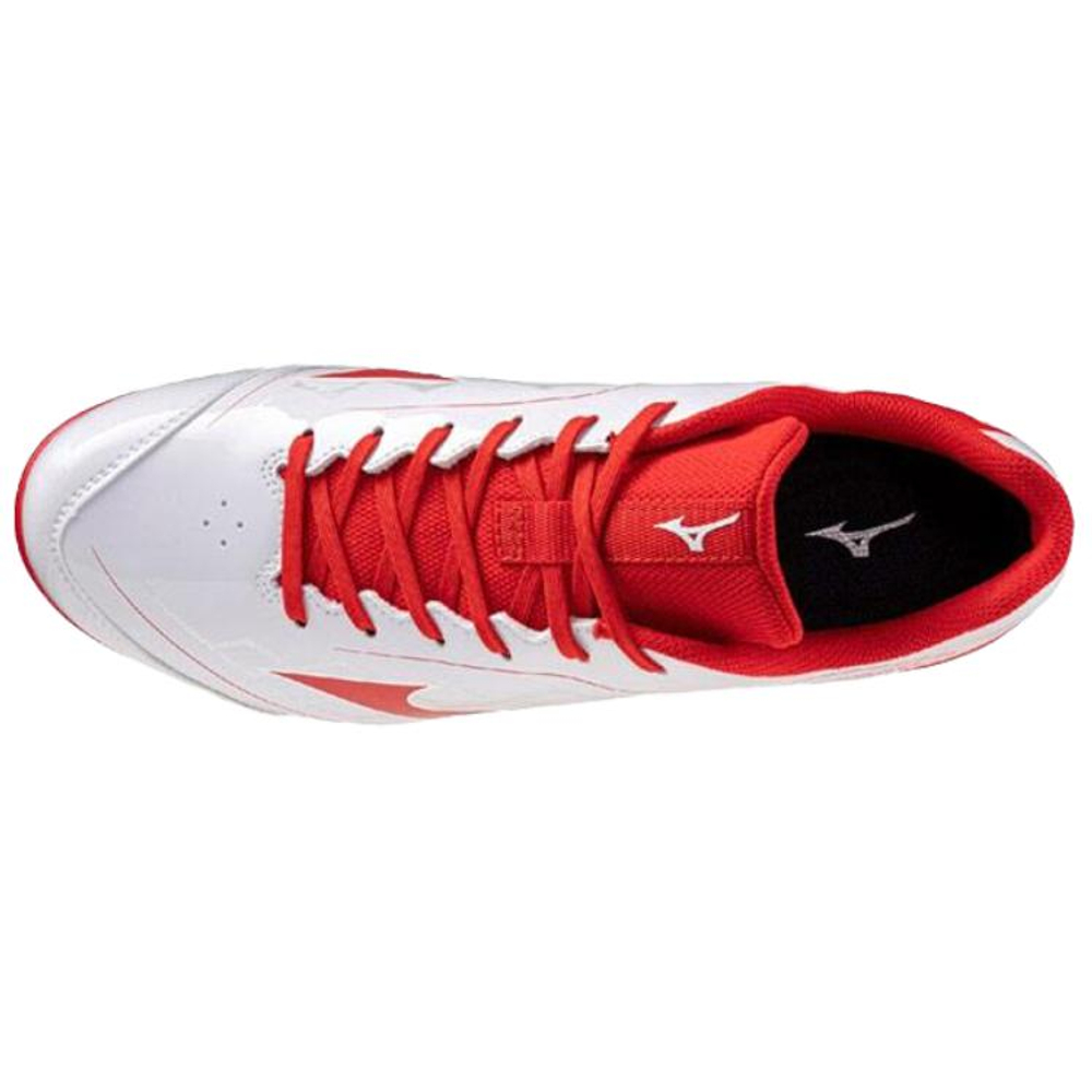 Mizuno Baseball Shoes Men"s White Red