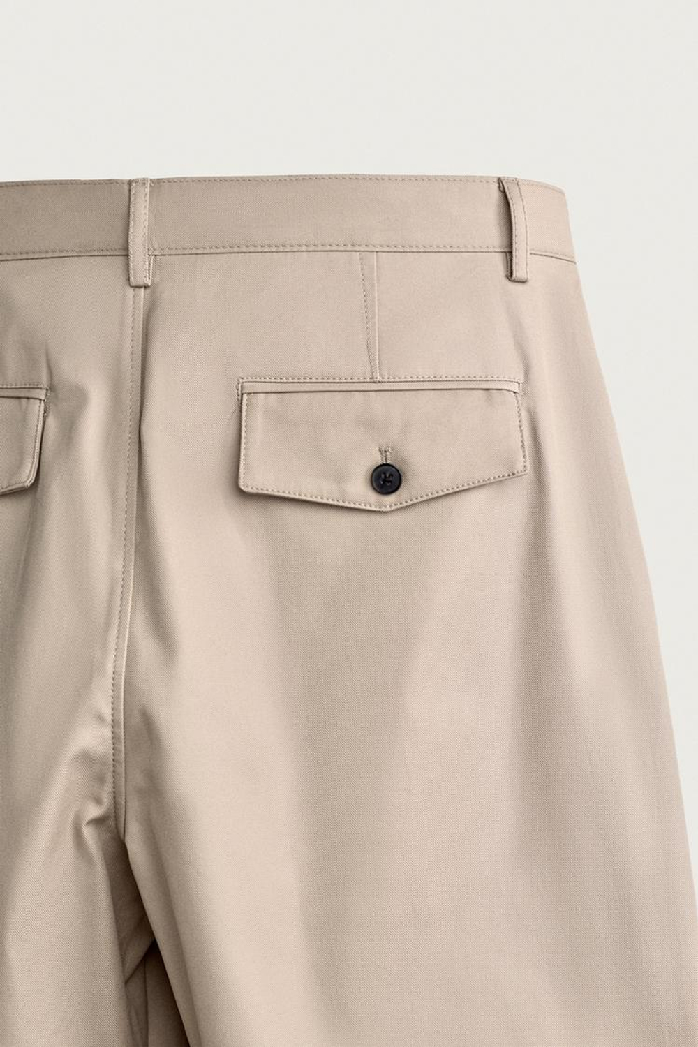 ZARA БРЮКИ STRAIGHT FIT СО СКЛАДКАМИ, СВЕТЛЫЙ РЫЖЕВАТО-КОРИЧНЕВЫЙ