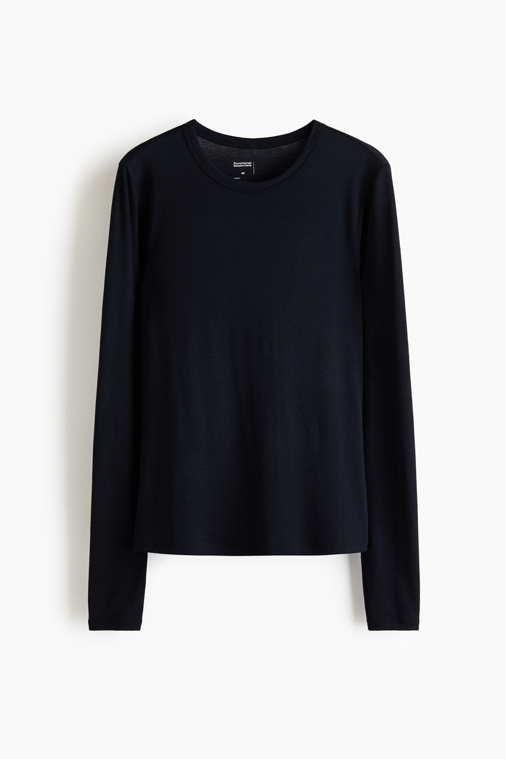 Утепляющий топ Slim Fit с длинными рукавами - H&M