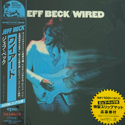 Jeff Beck ‎– Wired (Япония 2024г.) 2x12", 45 RPM
