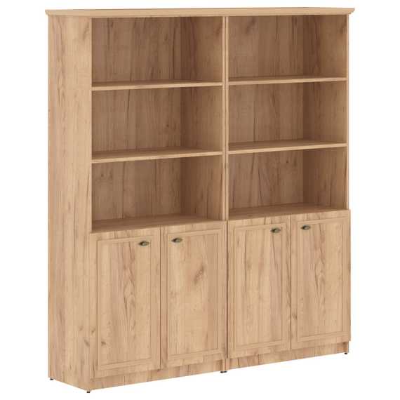 Шкаф высокий 2-х секционный с малыми глухими дверьми RHC 180.5  1808х466х2023 RAUT