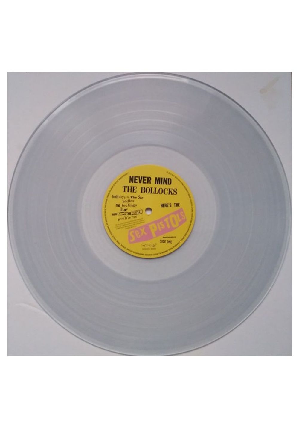 Sex Pistols. Never Mind the Bollocks, Here's The Sex Pistols (Clear, LP) Секс Пистолс. Новая запечатанная виниловая пластинка