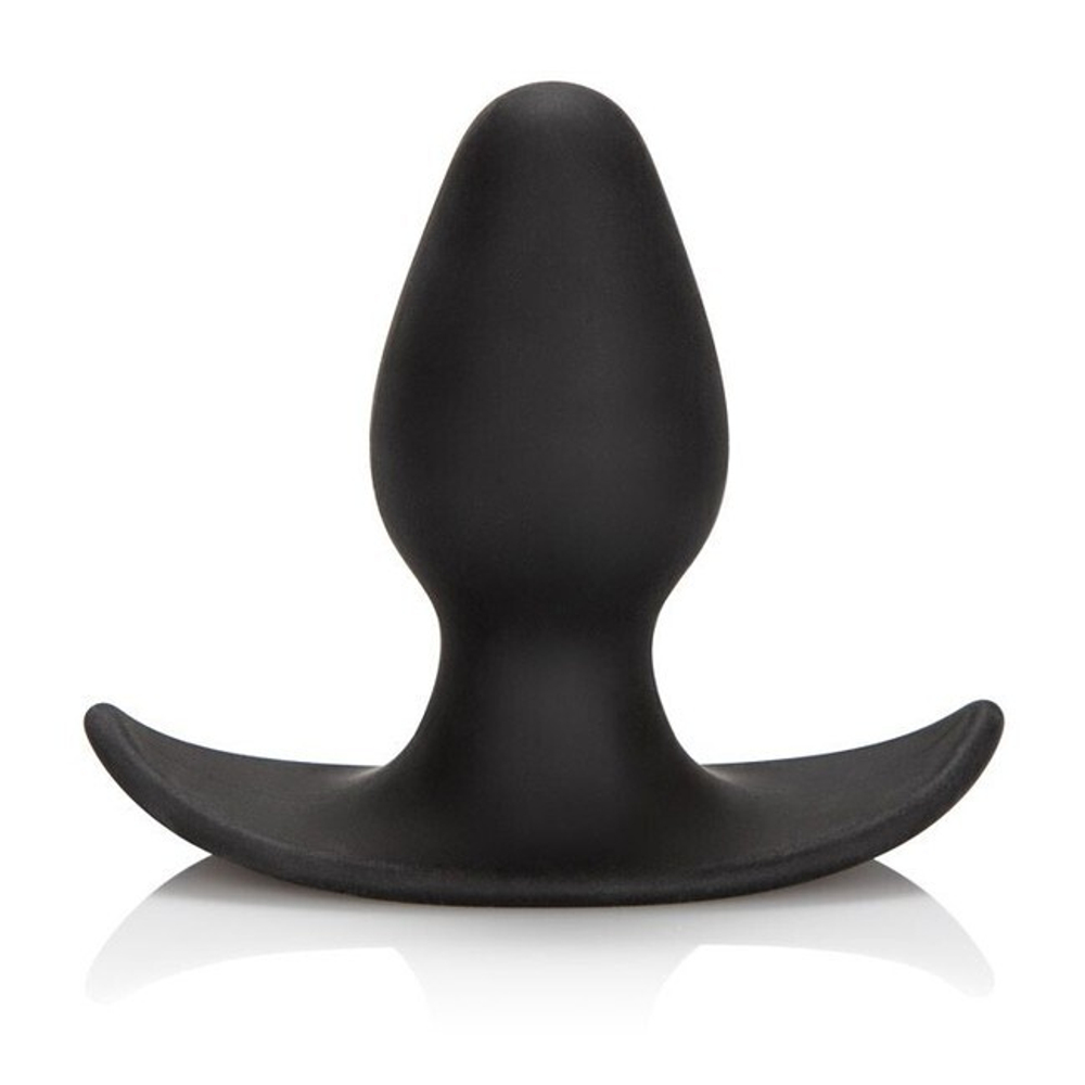 Большая пробка для ношения Silicone Perfect Plug (Цвет: черный)
