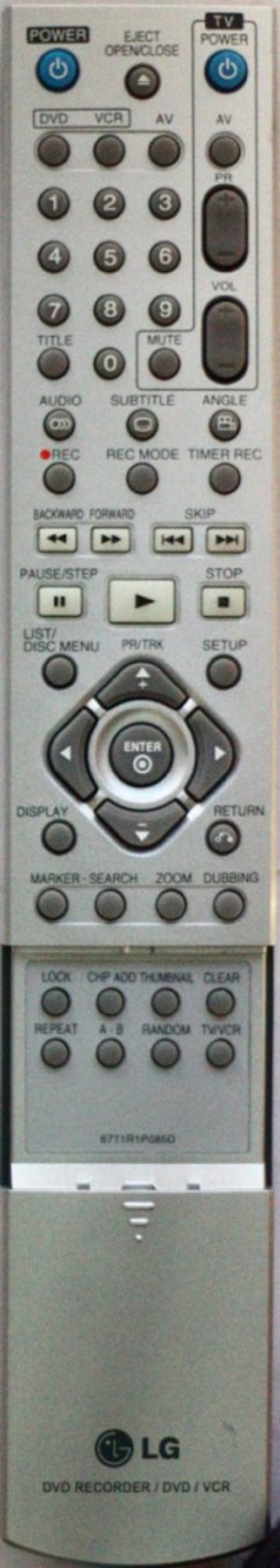 Пульт для LG 6711R1P085D орг