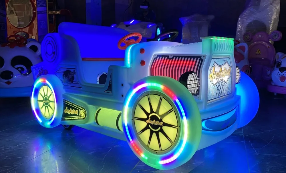Прокатный аттракцион «Disco Car» Электромобиль