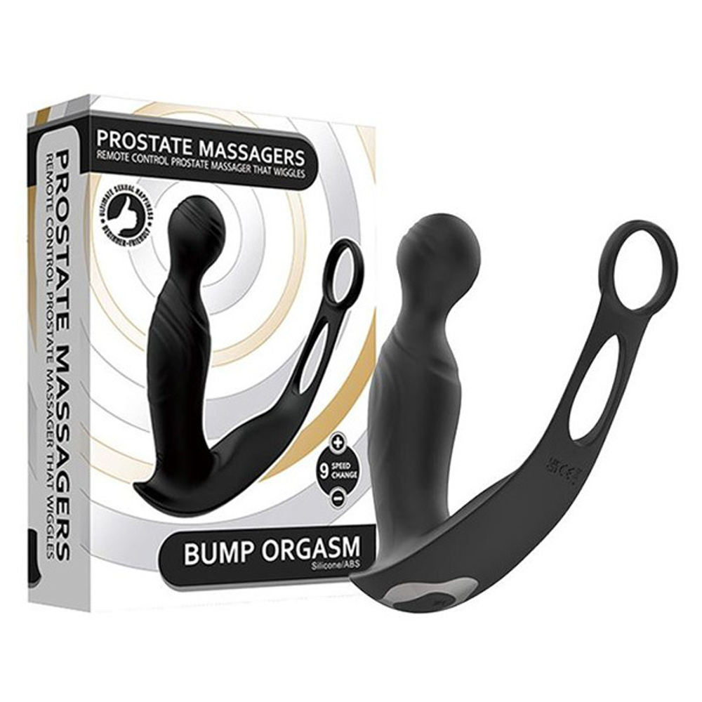 Пульсирующий массажер простаты с эффектом фингеринга Secwell Thrust Prostate Massager SW3026