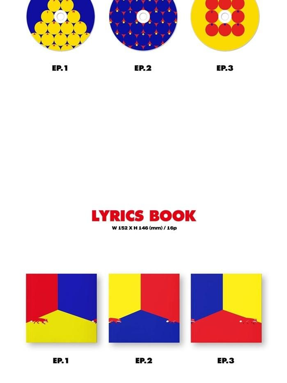 Альбом Shinee - The Story of Light 6th Album EP.2 Cover
