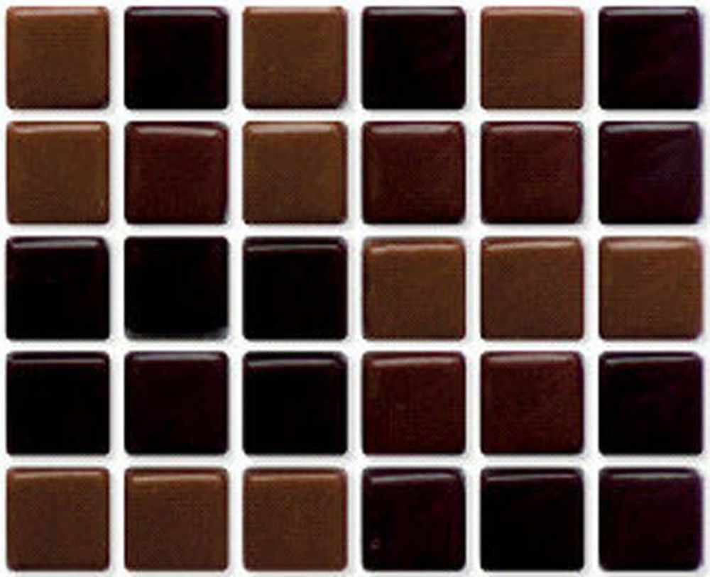 Мозаика Caramel CHOCOLATE на сетке (12x12)