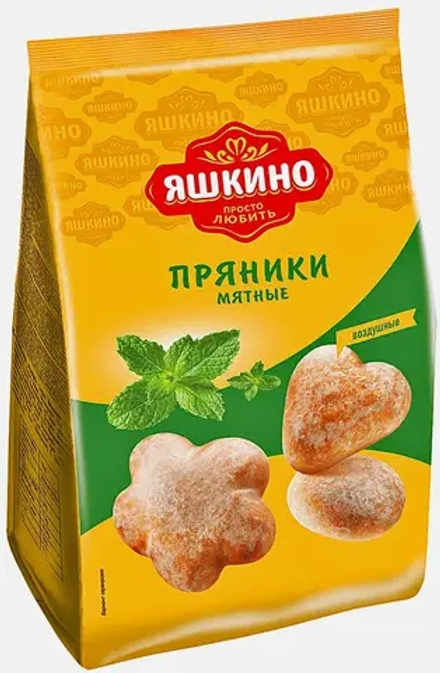 Пряники Яшкино Мятные 350г