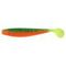Виброхвост несъедоб. Helios Trofey 5.5"/14см Pepper Green &amp; Orange LT 50шт. (HS-25-032-N)