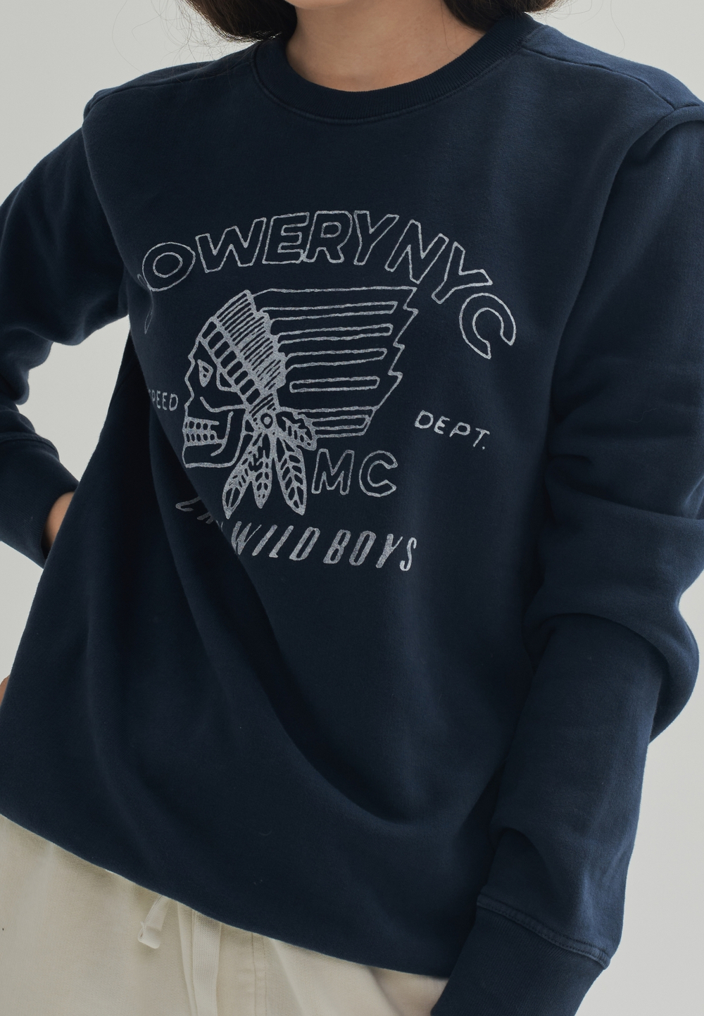 Свитшот Bowery NYC "Crazy Wild Boys" Iris