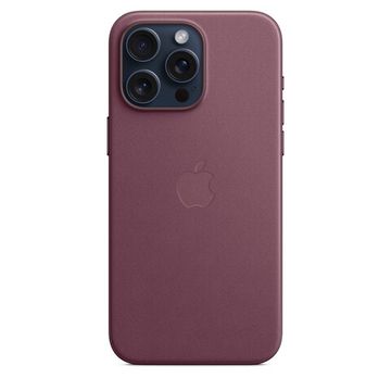 Чехол Apple для iPhone 15 Pro Max FineWoven с MagSafe Сливовый