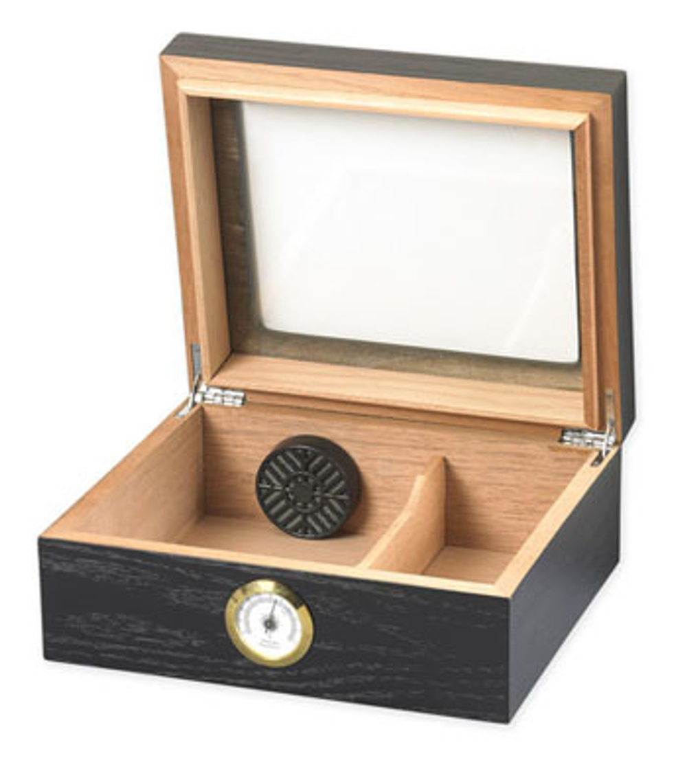 Хьюмидор для сигар Capri Black Oak HUM-25BLK