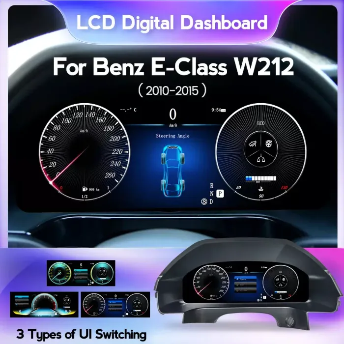 Электронная панель приборов Mercedes-Benz E-класс W212 2009-2012 (NTG 4.0) - 1317B с LCD / ЖК 12.3" экраном QLED