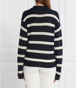 Хлопковый свитер soft wool поло-nk sweater Tommy Hilfiger - темно-синий(WW0WW39879)