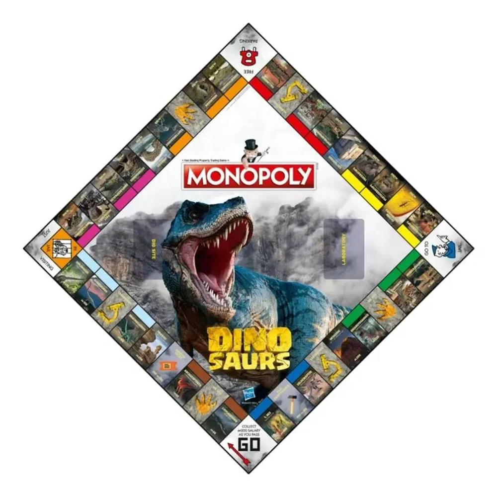 Монополия Dinosaurs на английском языке