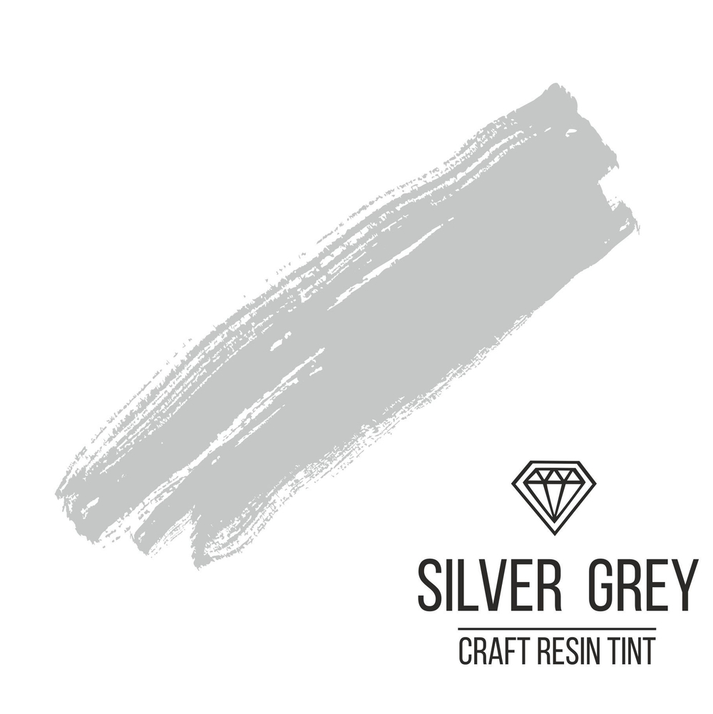 Краситель CraftResinTint, SilverGrey, Серый серебристый 10мл