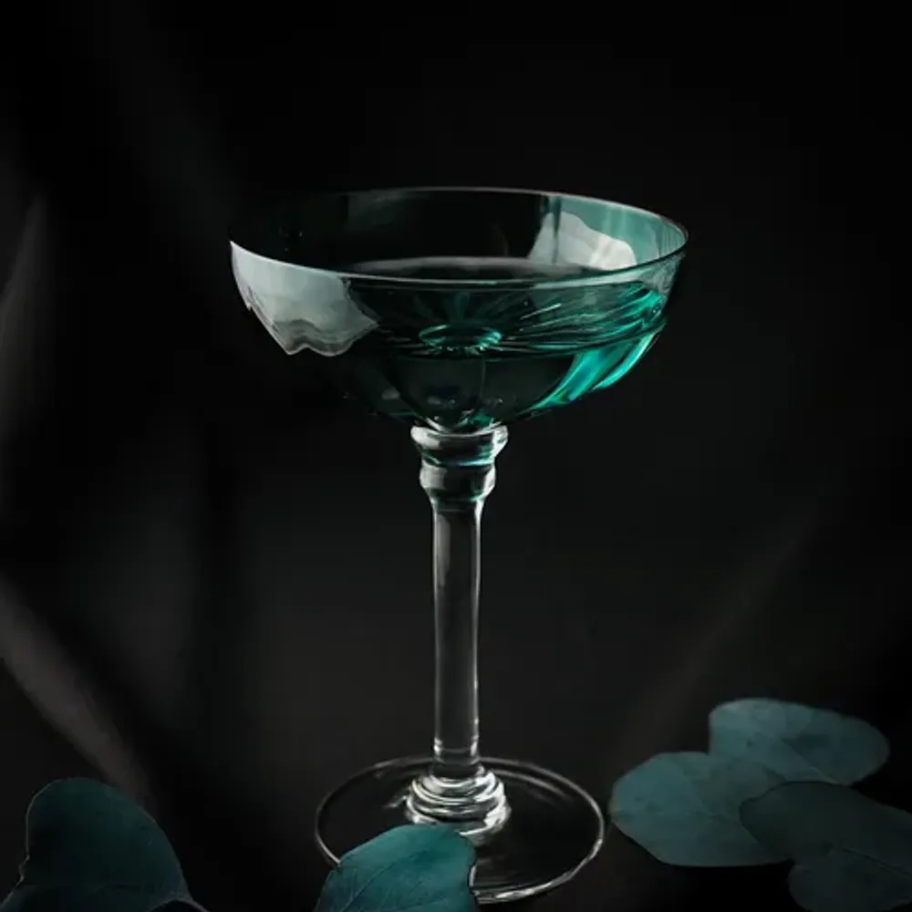 Рюмка коктейльная 235 мл голубая "Azure" d 11,6 см h16,5 см P.L. - BarWare [4]