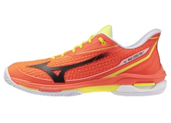 Мужские кросовки для Padel Mizuno Wave Exceed Tour 7 Padel - lava orange/black oyster/yellow jasper