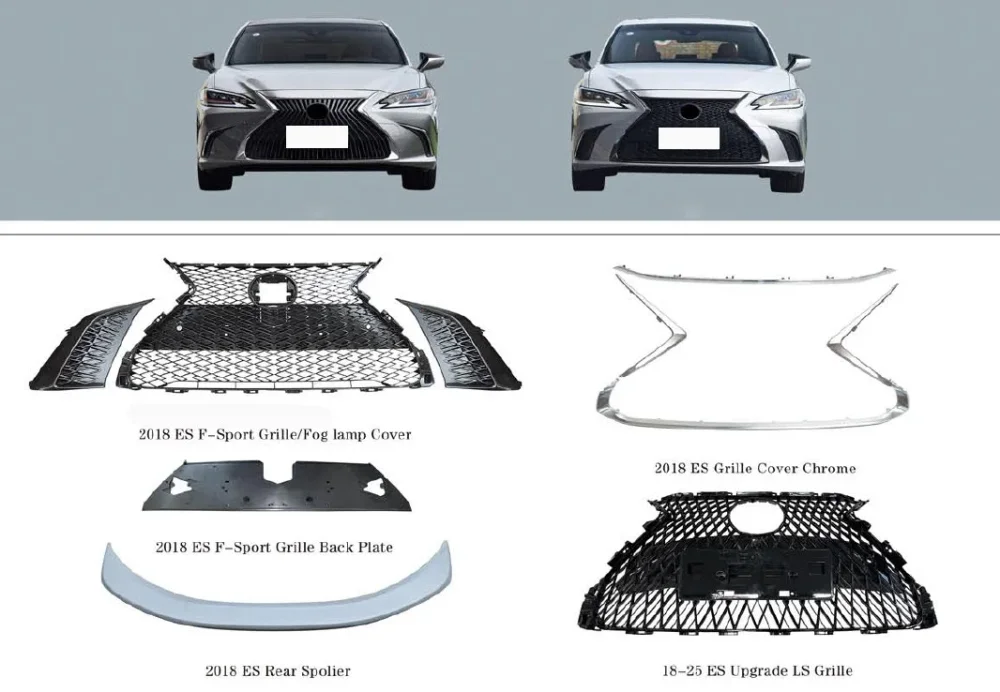 Передний бампер для Lexus ES 200 250 300h XZ10 2018+ Лексус детали запчасти