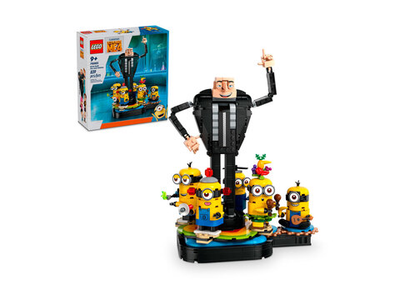 Конструктор Лего Миньоны Грю и миньоны | LEGO Minions Gru and Minions 75582 - набор 839 деталей (9+)