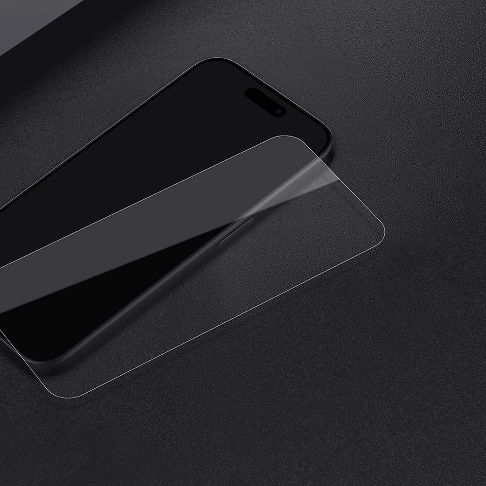 Защитное стекло с прозрачными рамками от Nillkin для iPhone 15 Pro Max, серия H+Pro Anti-Explosion Glass Screen Protector