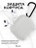 Чехол для Airpods 3 Gurdini силиконовый с карабином Серый