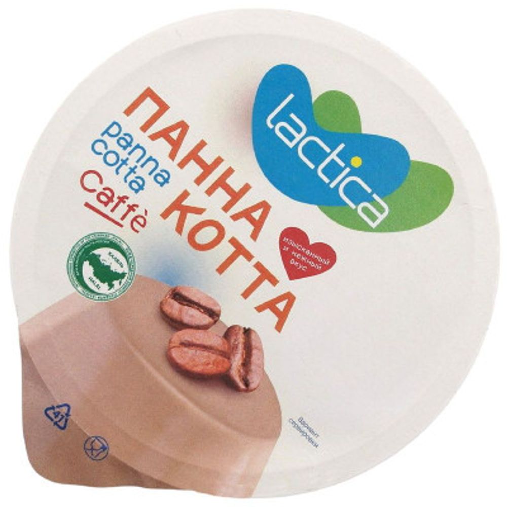 Десерт сливочный "Панна Котта" с кофе 11% 140г стакан