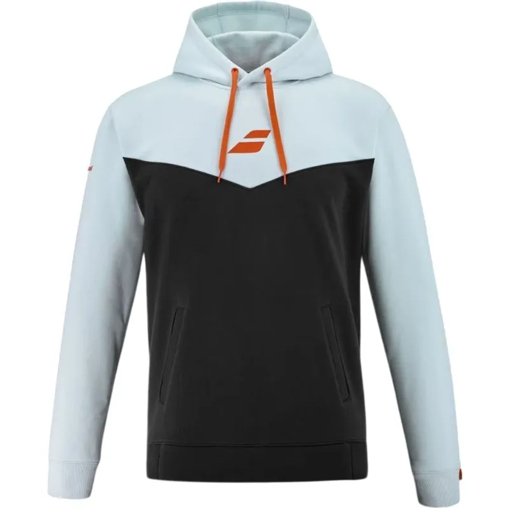Детская теннисная куртка Babolat Exercise Hood - illusion blue