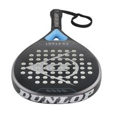 Ракетка для падела Dunlop FX Start, 10370737, для начинающих, гибрид, графит, черно-синий