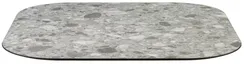 Столешница квадратная со скругленными углами Compact Laminate, 80х80 см, зернистый