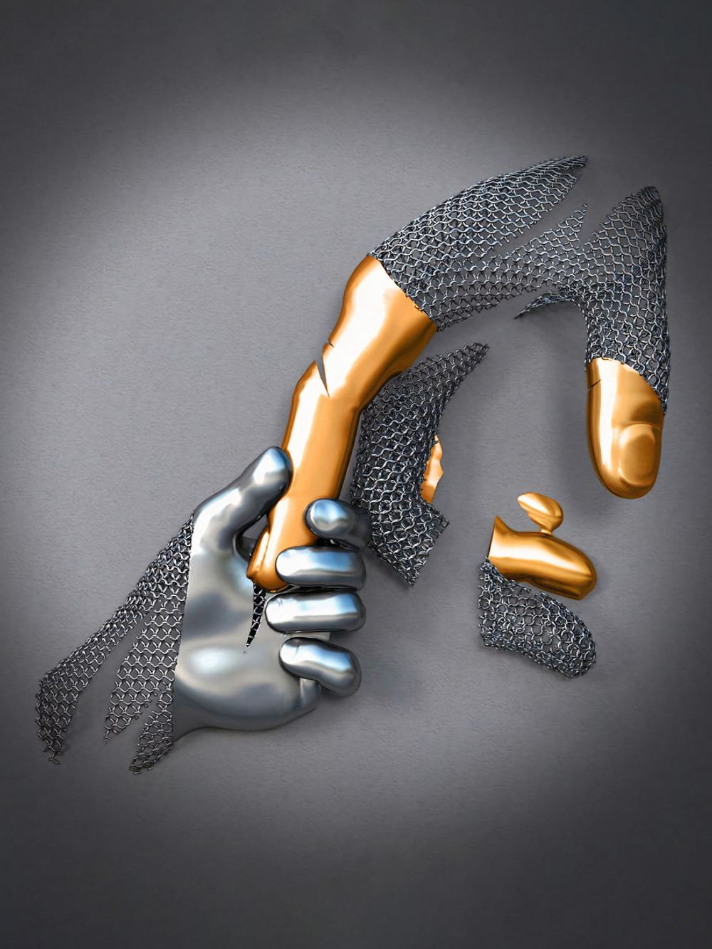 Картина на стену, интерьерная Hold me 50х70 1 шт.
