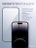 Стекло противоударное iPhone 14 Pro 6.1" Full Screen 2.5D (20D) черное