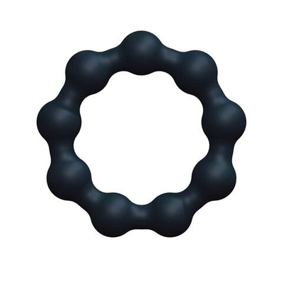 Темно-серое эрекционное кольцо Maximize Ring (Цвет: черный)