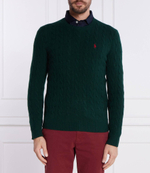 Хлопковый свитер POLO RALPH LAUREN - зеленый(710876762)