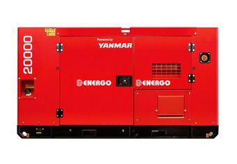 Дизельный генератор ENERGO YM8.8/230-S в кожухе - [ДГУ 8 кВт / 230V / Yanmar]
