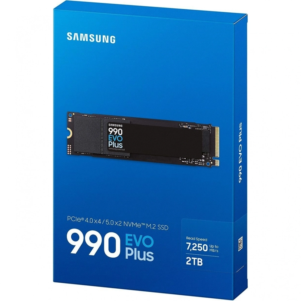 Накопитель SSD Samsung 2TB 990 EVO Plus (MZ-V9S2T0BW)