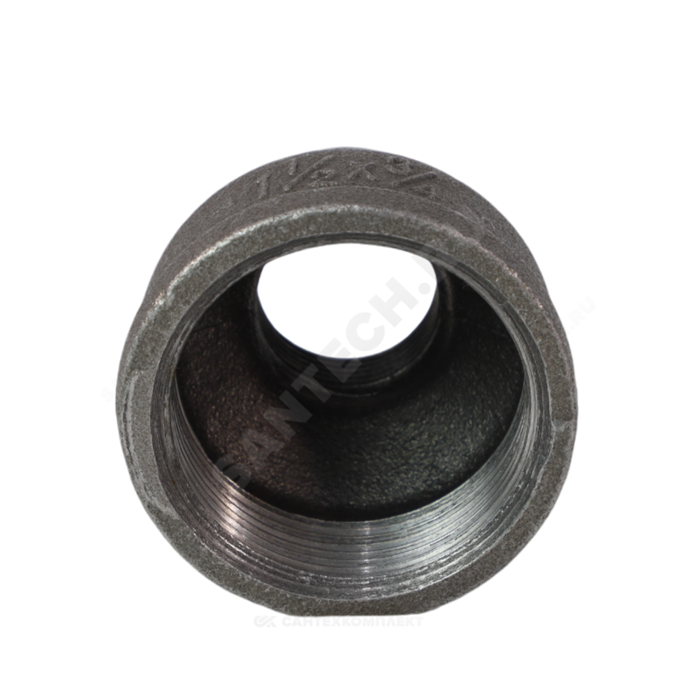 Муфта переходная чугун Ду 40х32 (1 1/2"х1 1/4") ВР Fittex PLUS