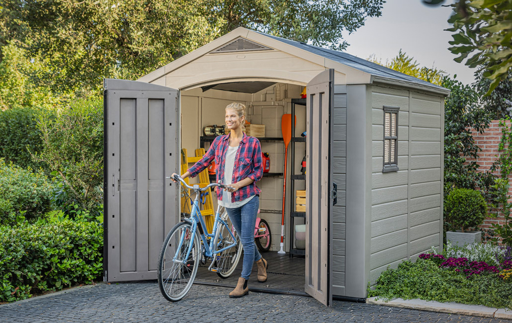 Пластиковый хозблок Keter Factor 8x8