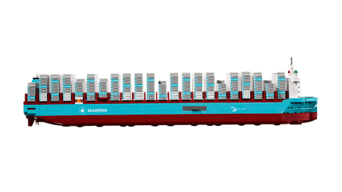 Конструктор LEGO 40955 Maersk Dual-Fuel Container Vessel