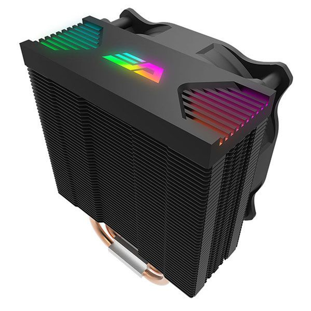 darkFlash DarkAir PRO, 1х120мм, 4-pin, Al+Cu/ARGB, 800-1600rpm, 68CFM, 29дБ, 4-PIPE(), TDP 150Вт, INTEL 1200/115x/775, AMD AM5/AM4/AM3(+)/AM2(+) (DF-DAIR-PRO)
