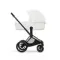 Детская коляска Cybex Priam V Style 2 в 1 Off White на раме Matt Black