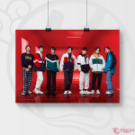 Постер А4 - BTS - Fila Fall 2020
