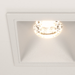 Встраиваемый светодиодный светильник Maytoni Alfa LED DL043-01-10W3K-SQ-W