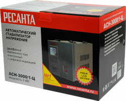Стабилизатор напряжения Ресанта АСН-3000/1-Ц, Однофазный, 3кВт